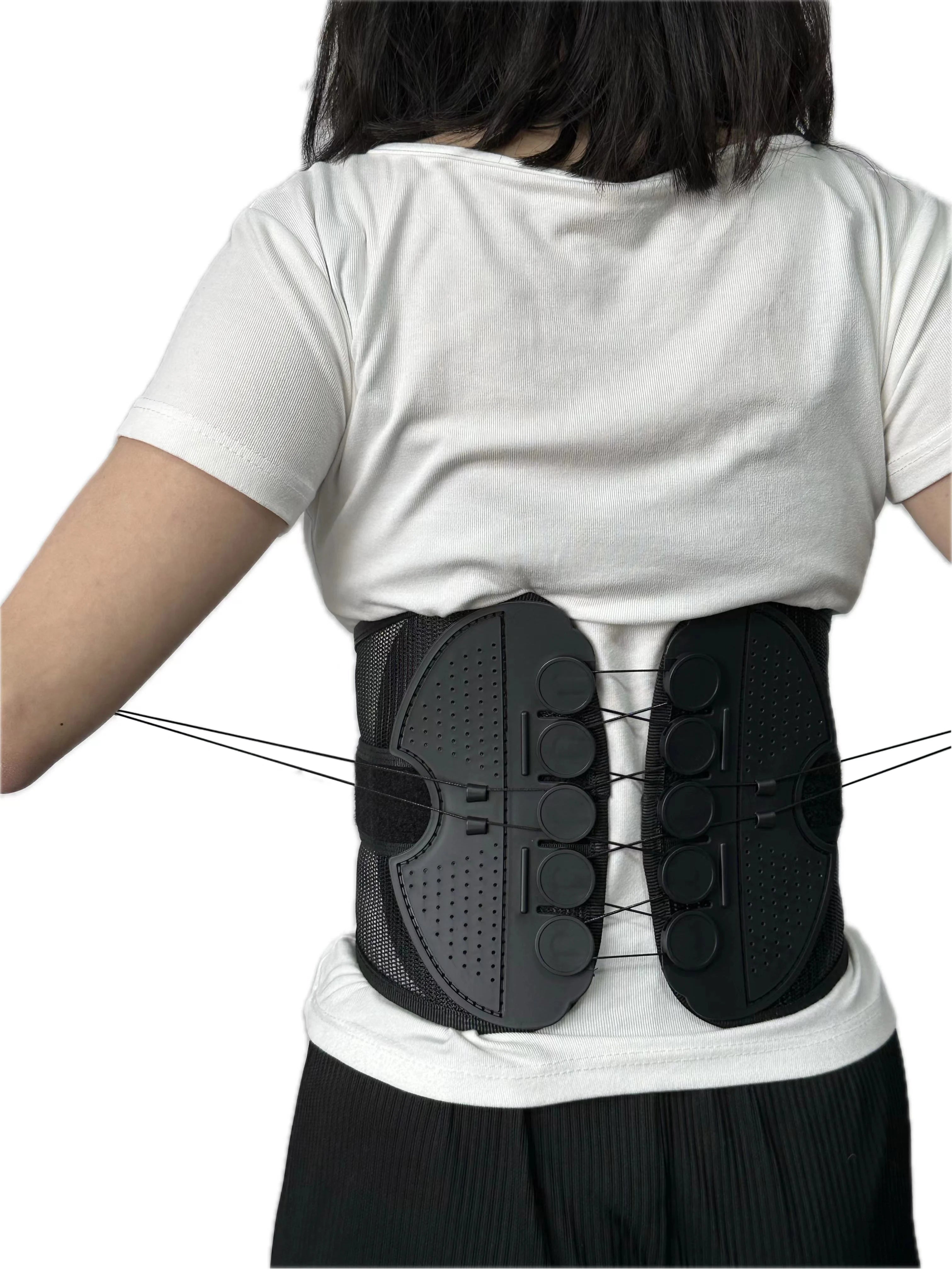 Lumbar Disc Support, Compression Rope Support, Lumbar Support, Men'S and Women'S Breathable Mesh Waist Protection, Adult Gift